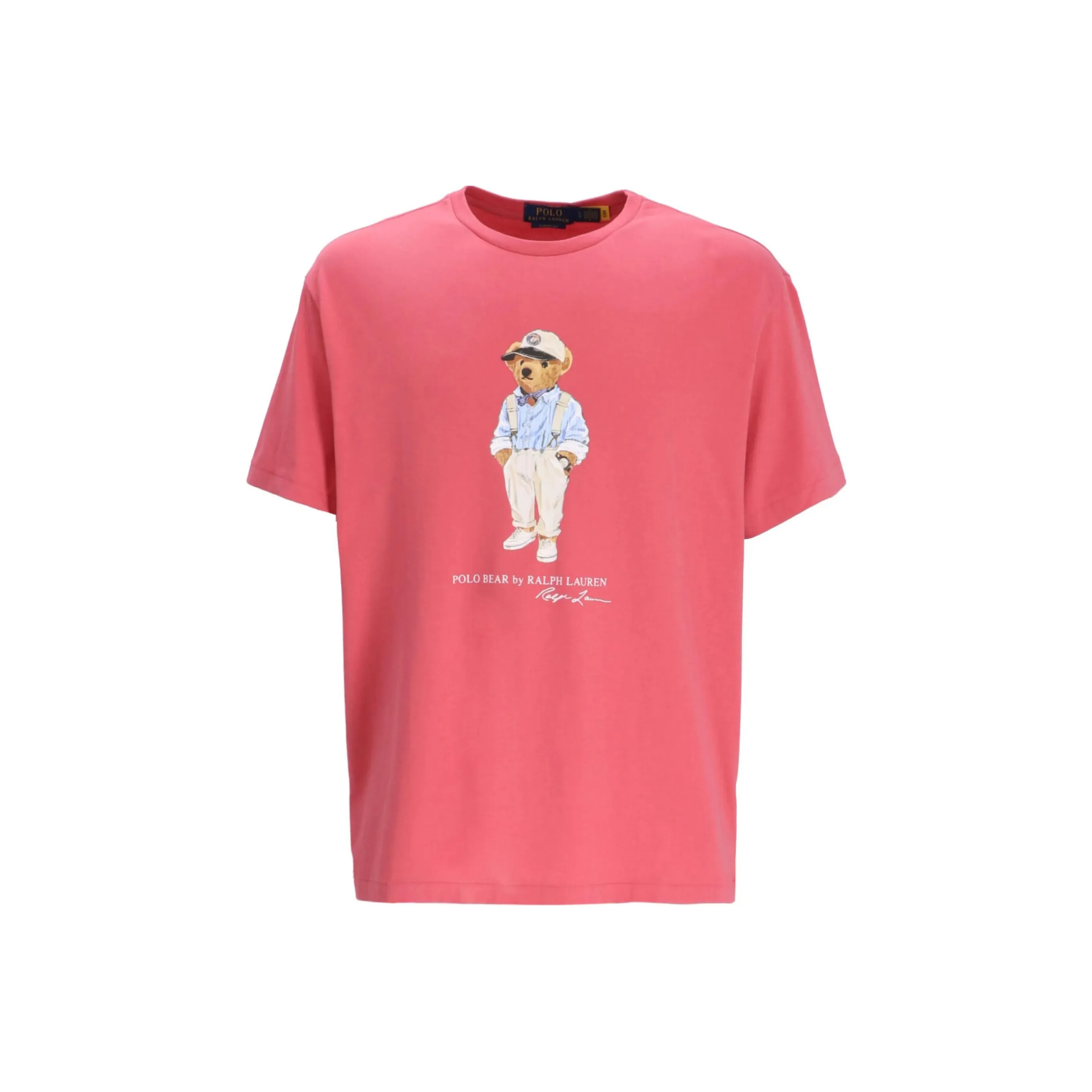 Polo Ralph Lauren T-Рубашка Мужская Малиновая Розовая