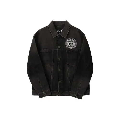 BOY LONDON Черные унисекс джинсовые куртки