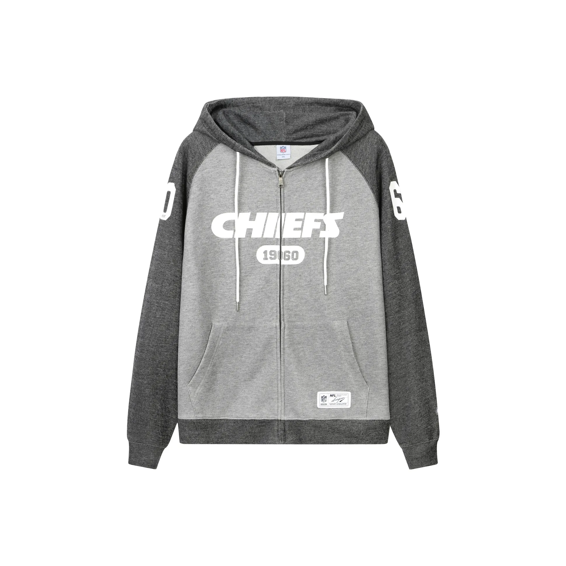 NFL Толстовка Унисекс Черный Серый