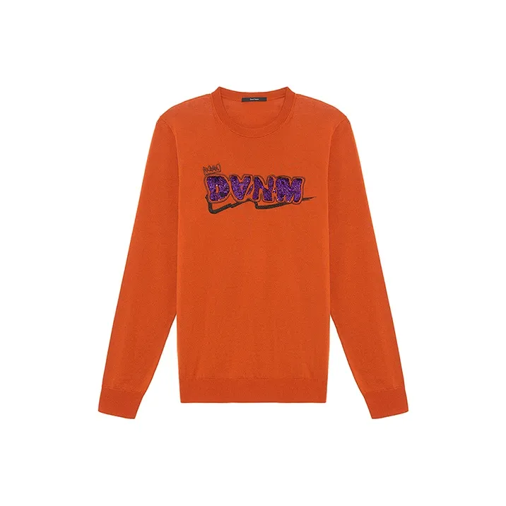 DAVID NAMAN Апельсин Мужские Свитера