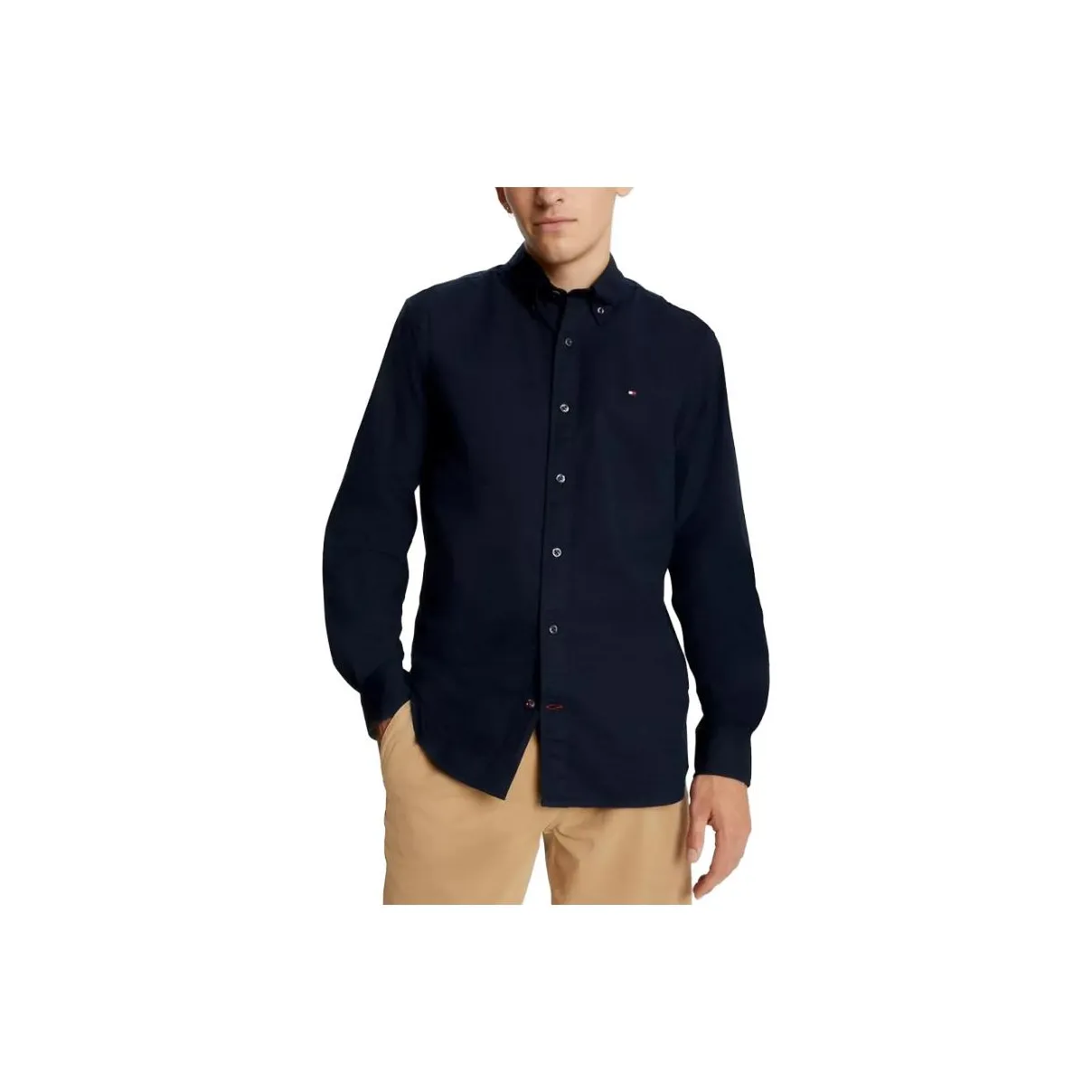 Tommy Hilfiger Рубашка Мужская Синяя