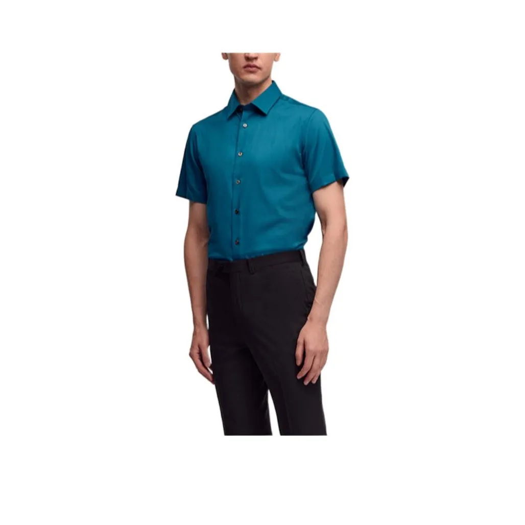 JODOLL Бирюзовые Мужские Рубашки