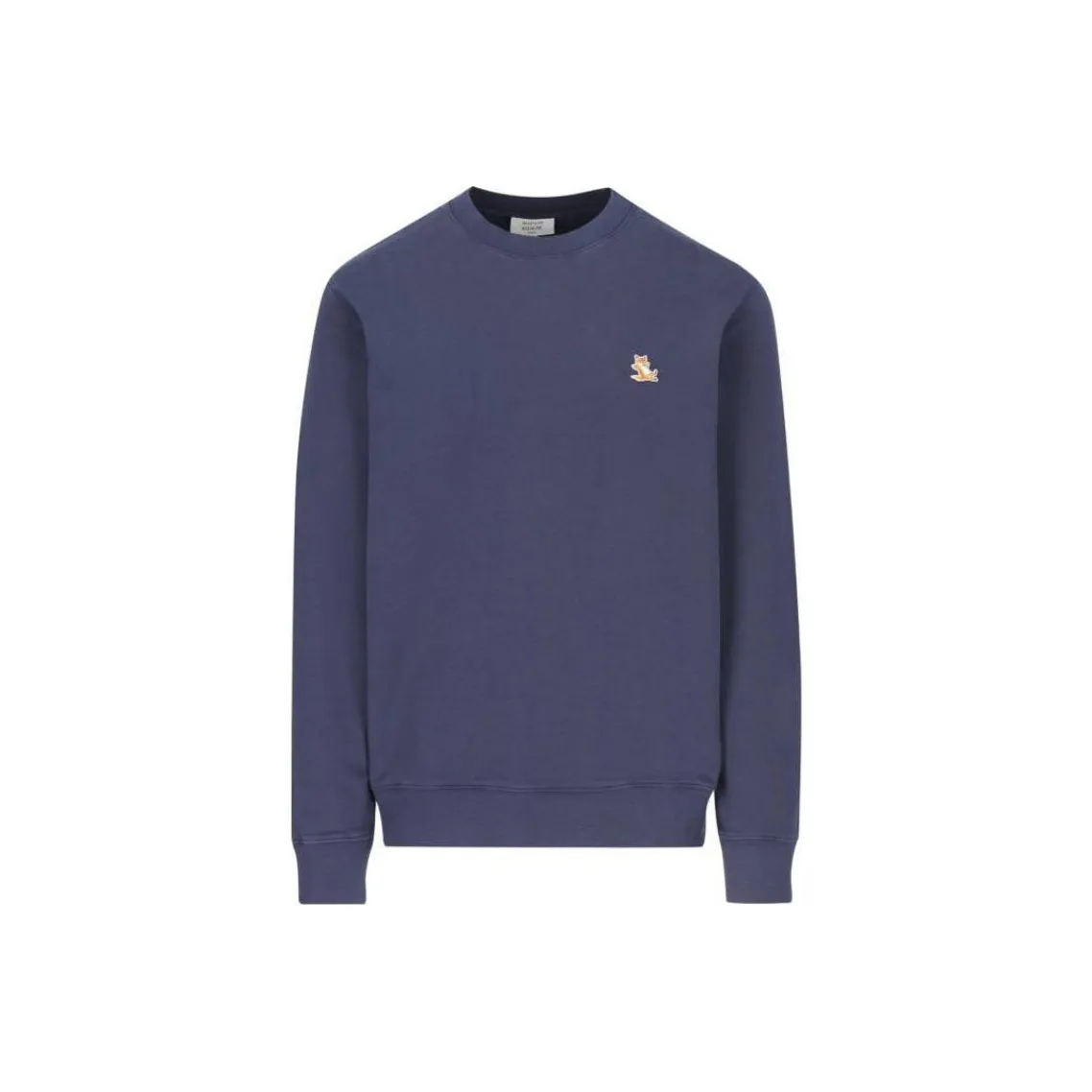 Maison Kitsuné Chillax Fox Patch Crewneck Sweatshirt