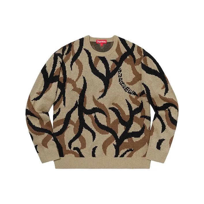 Supreme Tribal Camo Sweater