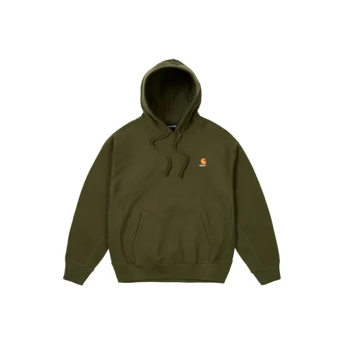 Palace X Carhartt WIP Collaboration Зеленый Унисекс Свитшоты