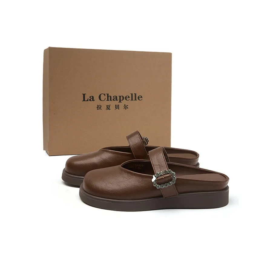 La Chapelle Резиновая подошва устойчивая к истиранию домашние тапочки для женщин