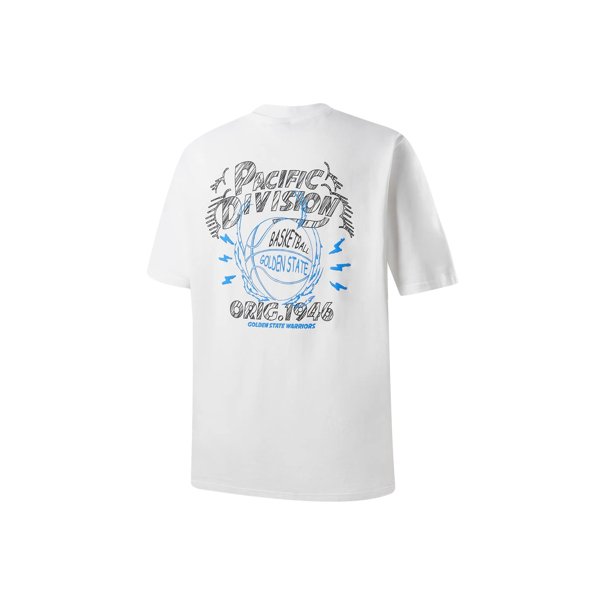 NBA Golden State Warriors T-Shirt Унисекс Белый