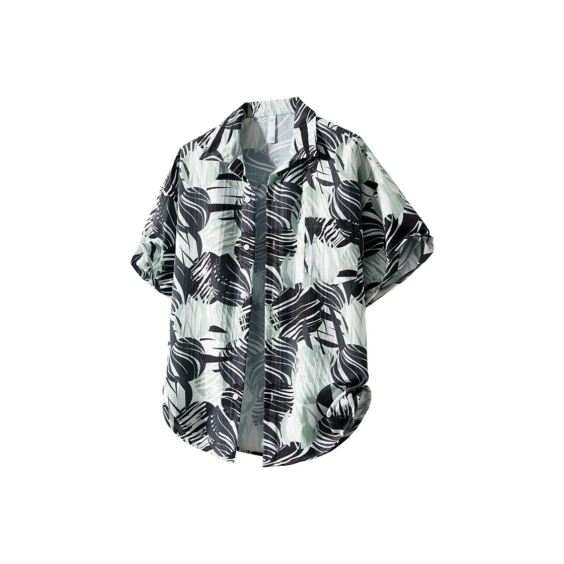 ORMY Shirt Unisex Hawaiian Black