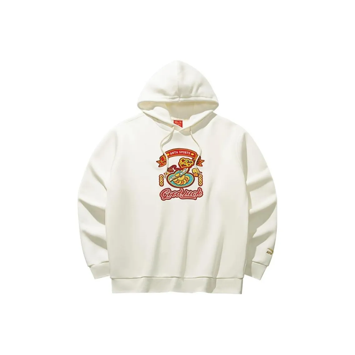 Anta Good Things Happen Sweatshirt Men's Ivory White