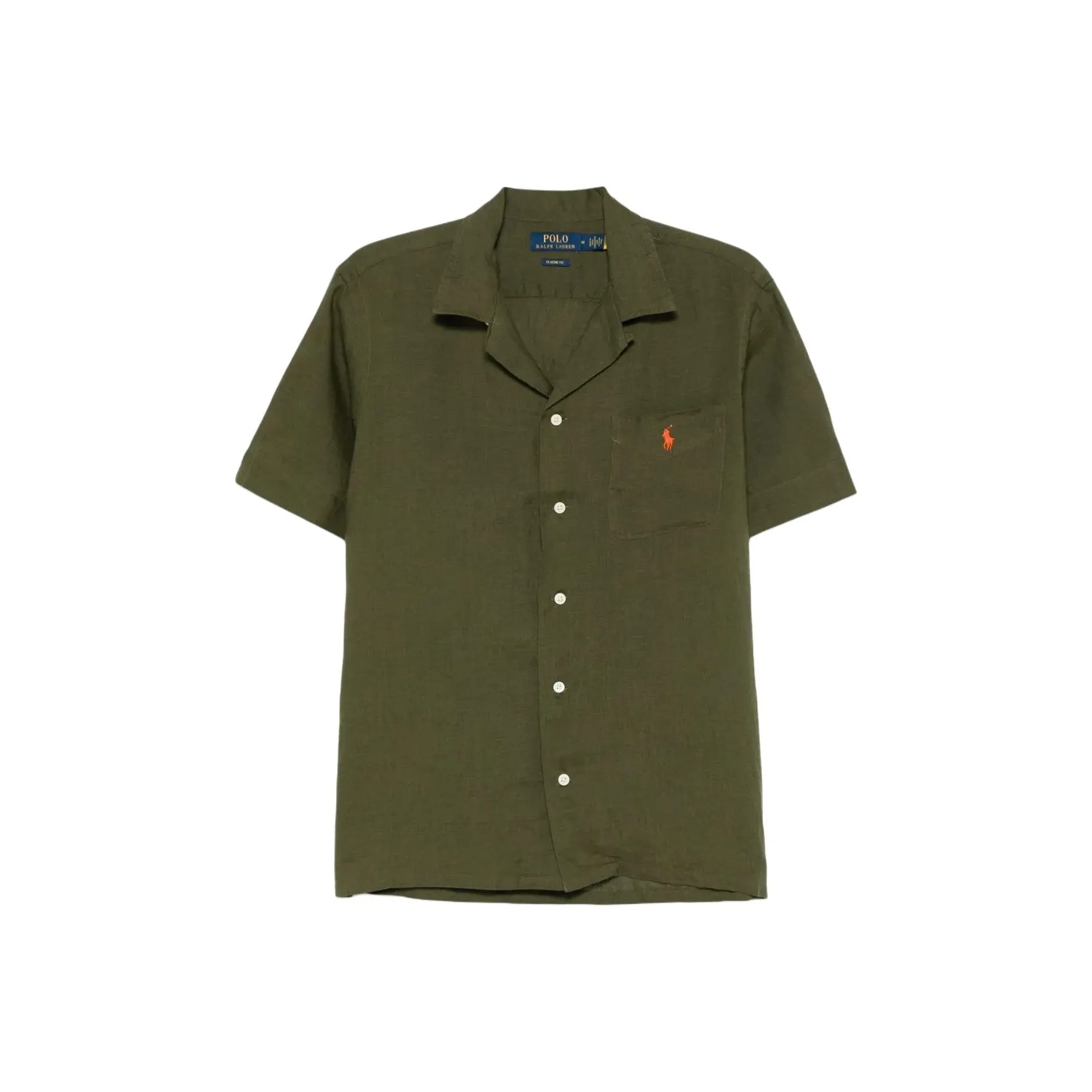 Polo Ralph Lauren Рубашка Мужская Оливково-Зеленая