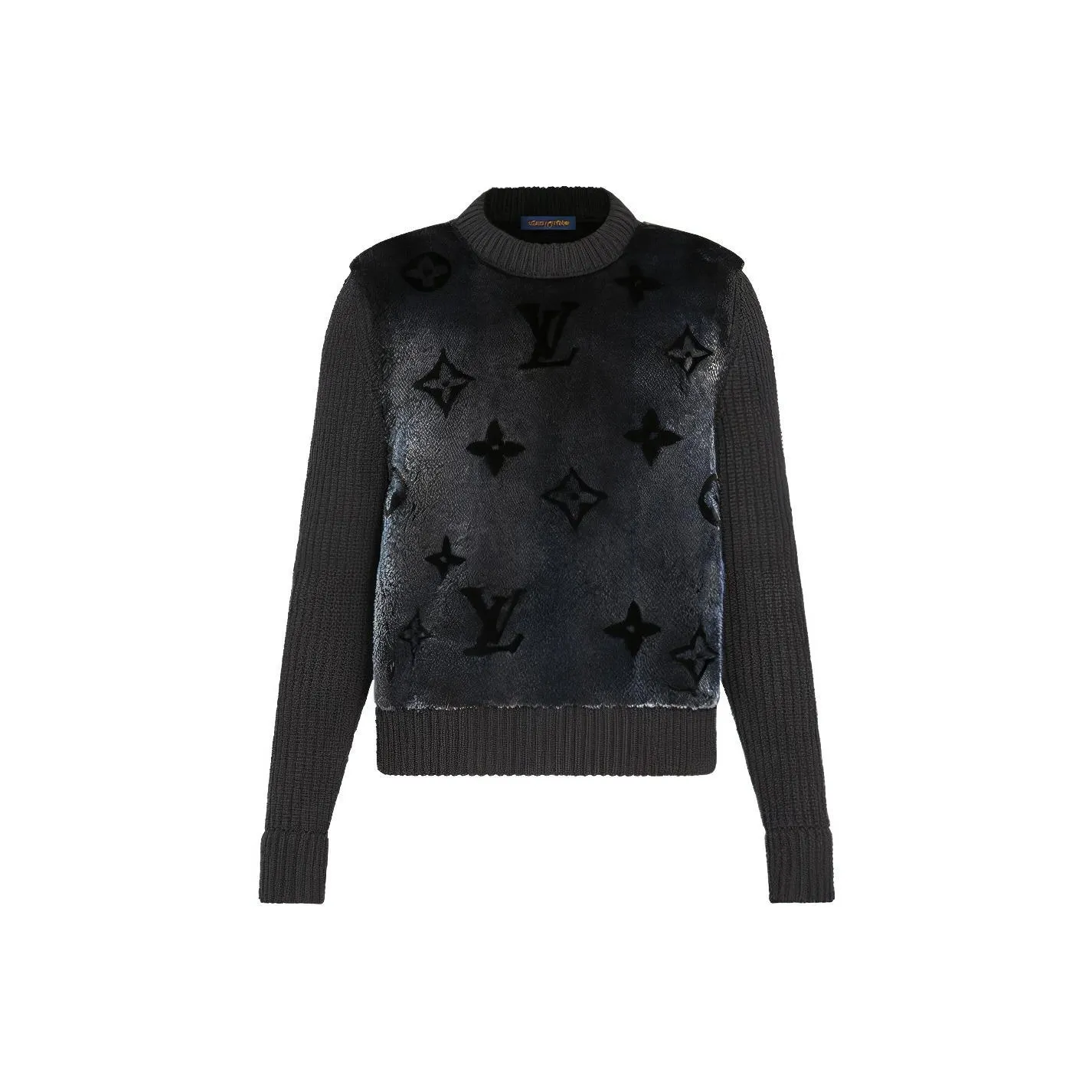 LOUIS VUITTON Sweater Men's Black