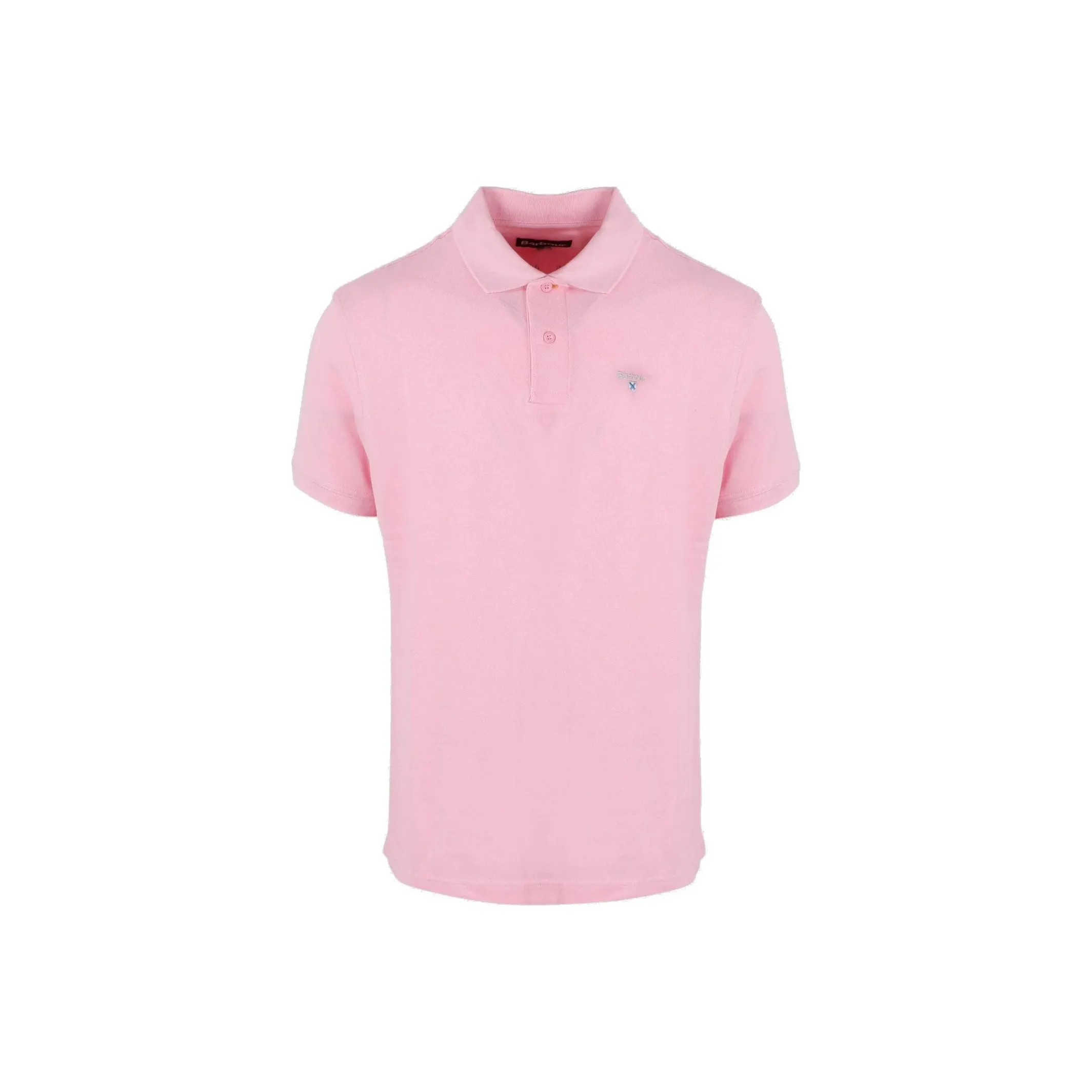 BARBOUR Logo Embroidered Short Sleeved Polo Shirt
