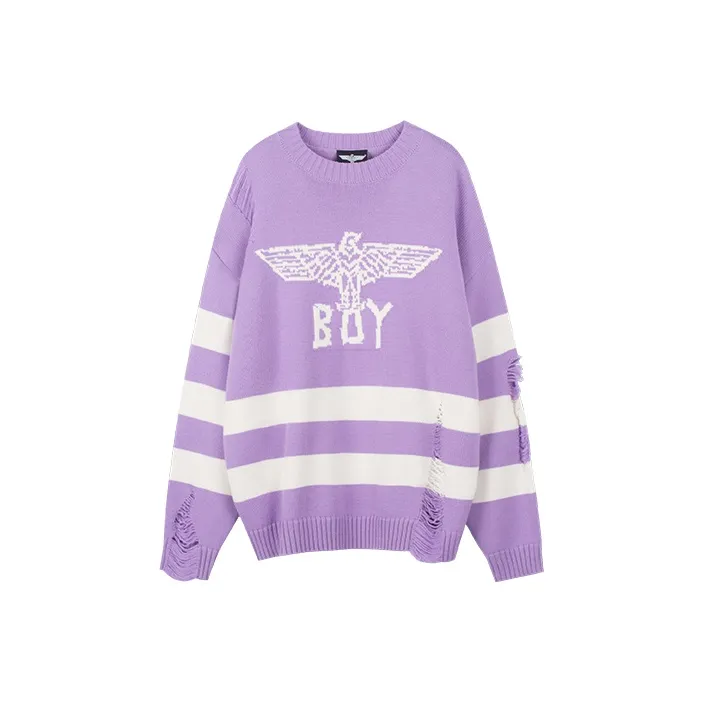 Boy London Sweaters Unisex Purple
