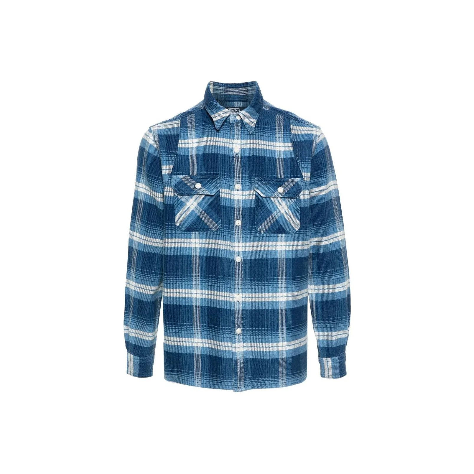 Polo Ralph Lauren FW23 Рубашка Мужская Синяя