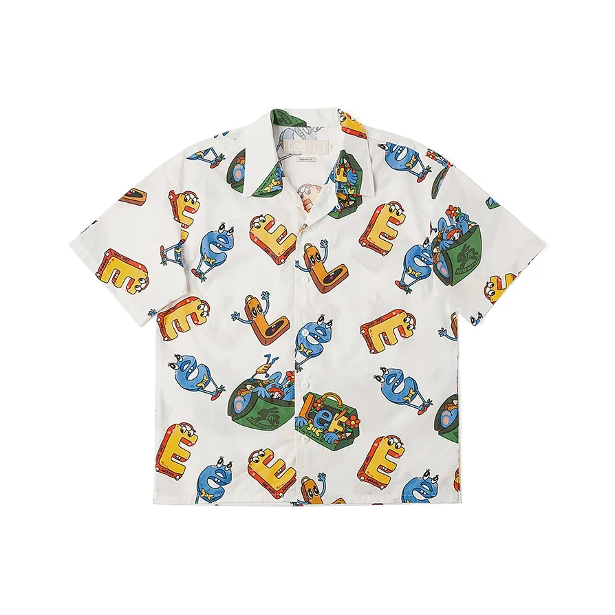 Lee Белая Унисекс Рубашка