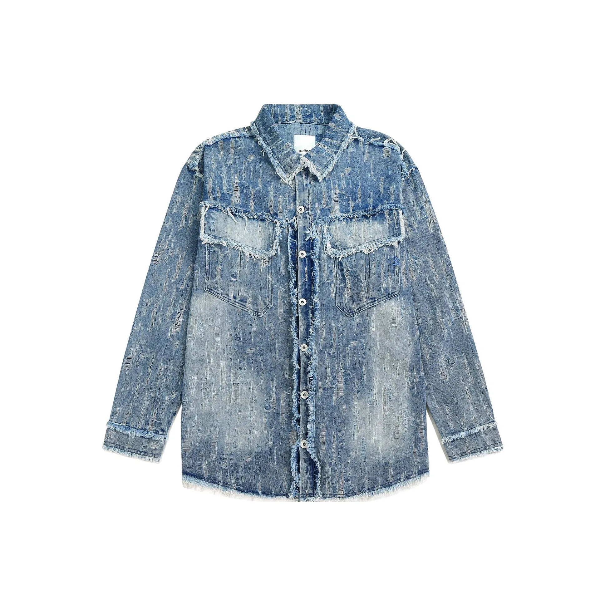 Guuka Shirts Men's Light Blue