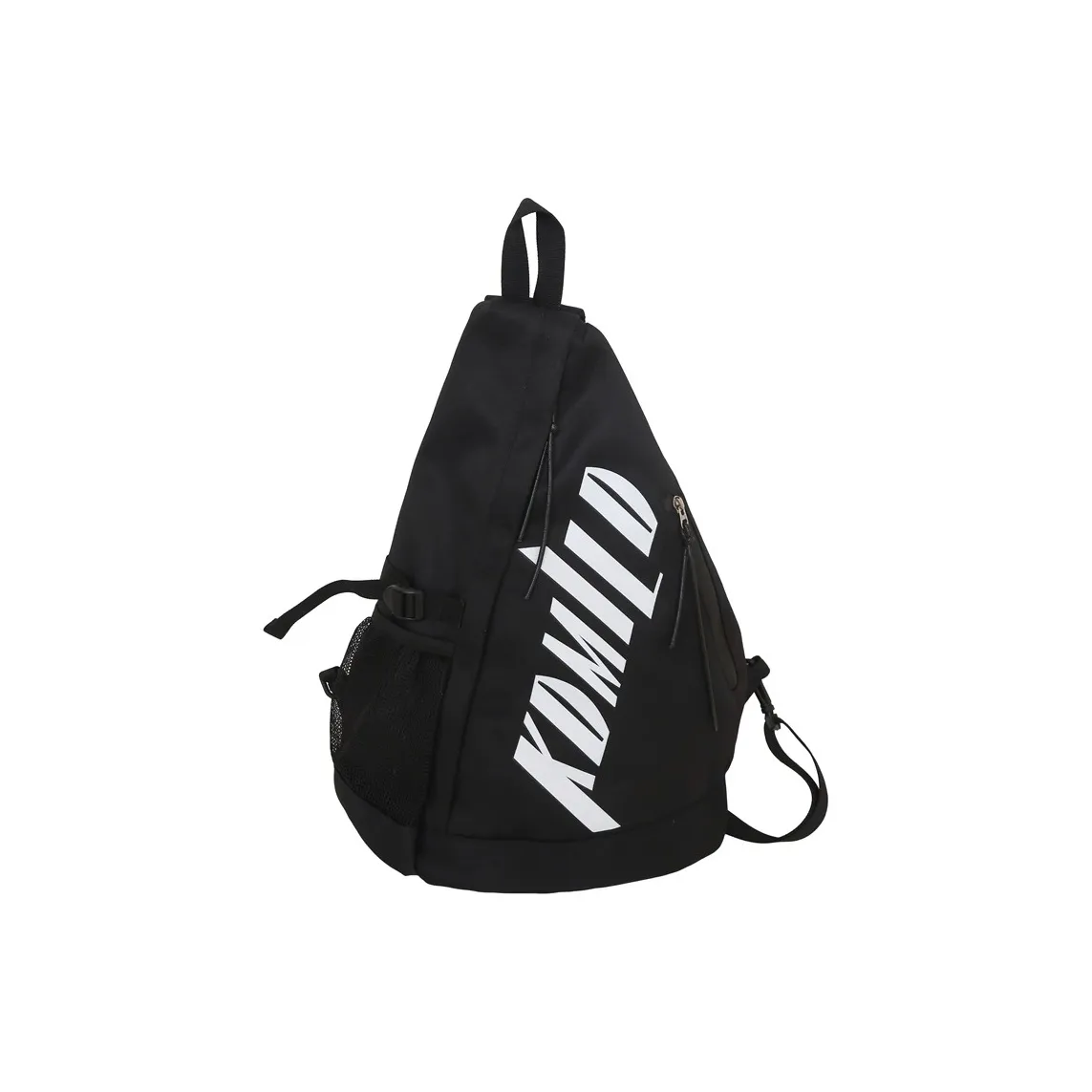 URBAN FOREST Nylon Sling Bag Unisex Black/Light Green/White