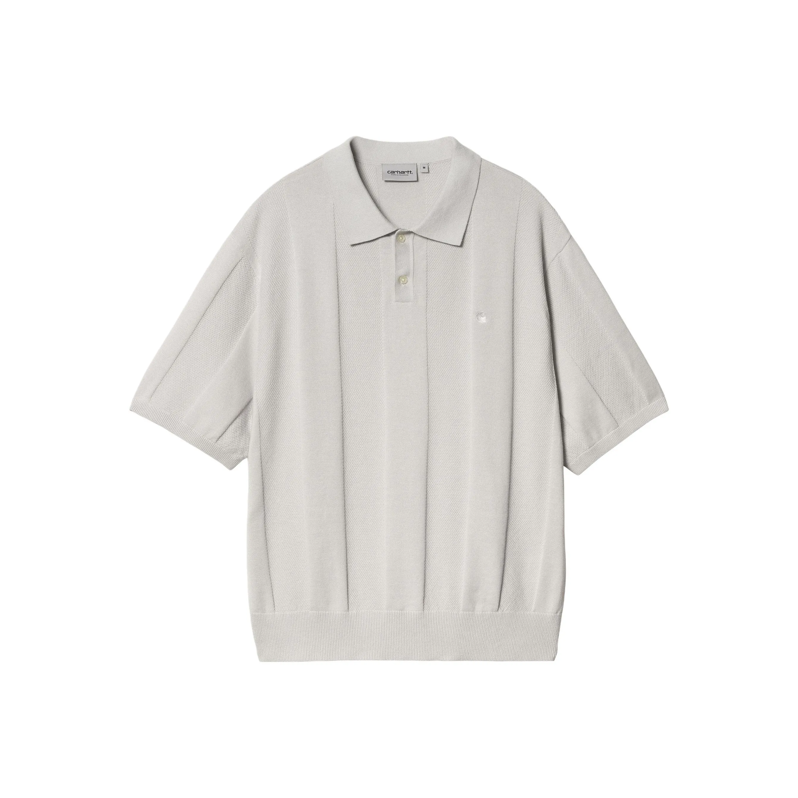 Carhartt WIP Polo Shirt Unisex Glacier Gray