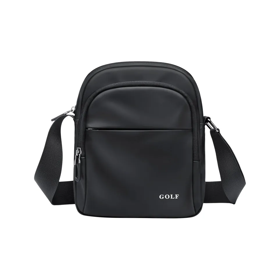 GOLF Водонепроницаемая ткань Сумка через плечо Сумка на плечо Мужская Туманный черный Элегантный серый
