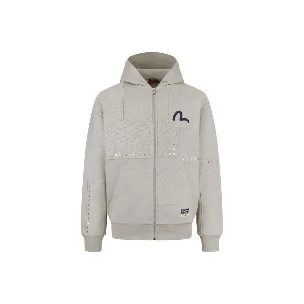 EVISU 2025 Весна Толстовка Куртка Мужская