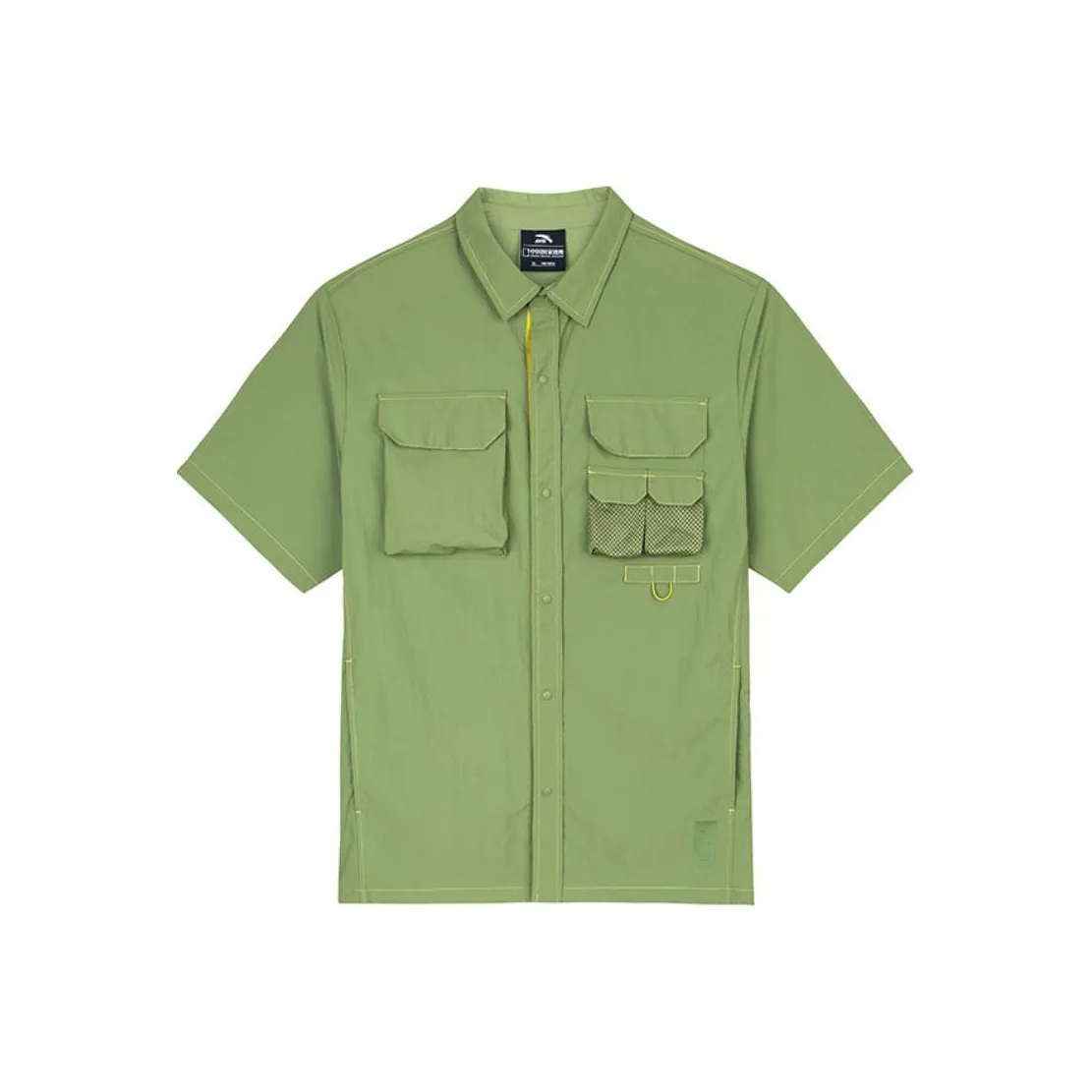 ANTA x National Geographic Outdoor Collection Рубашка Мужская Snail Бирюзовый Зеленый