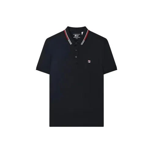 FILA Легендарный синий Мужское Поло