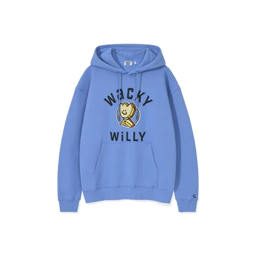 Wacky Willy Синий Унисекс Свитшоты