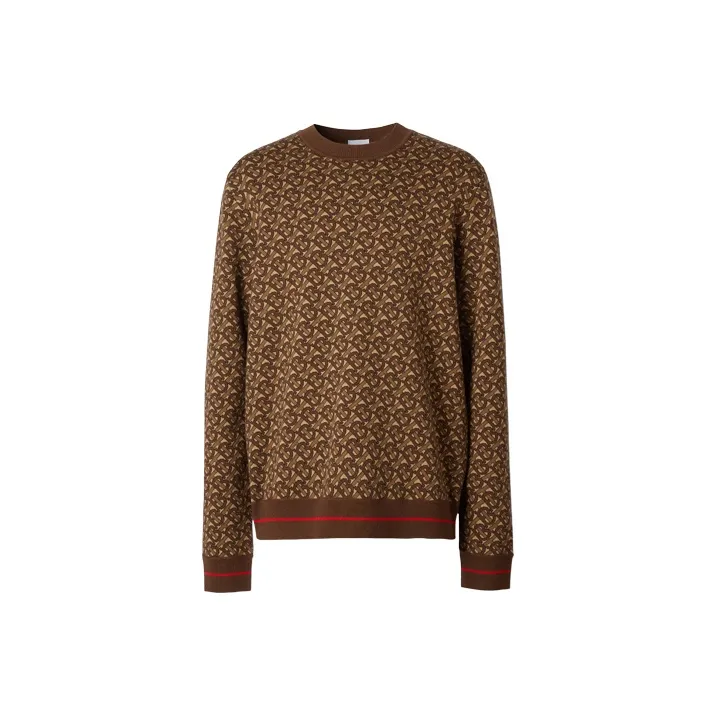 Burberry Sweater Men's Mule Brown