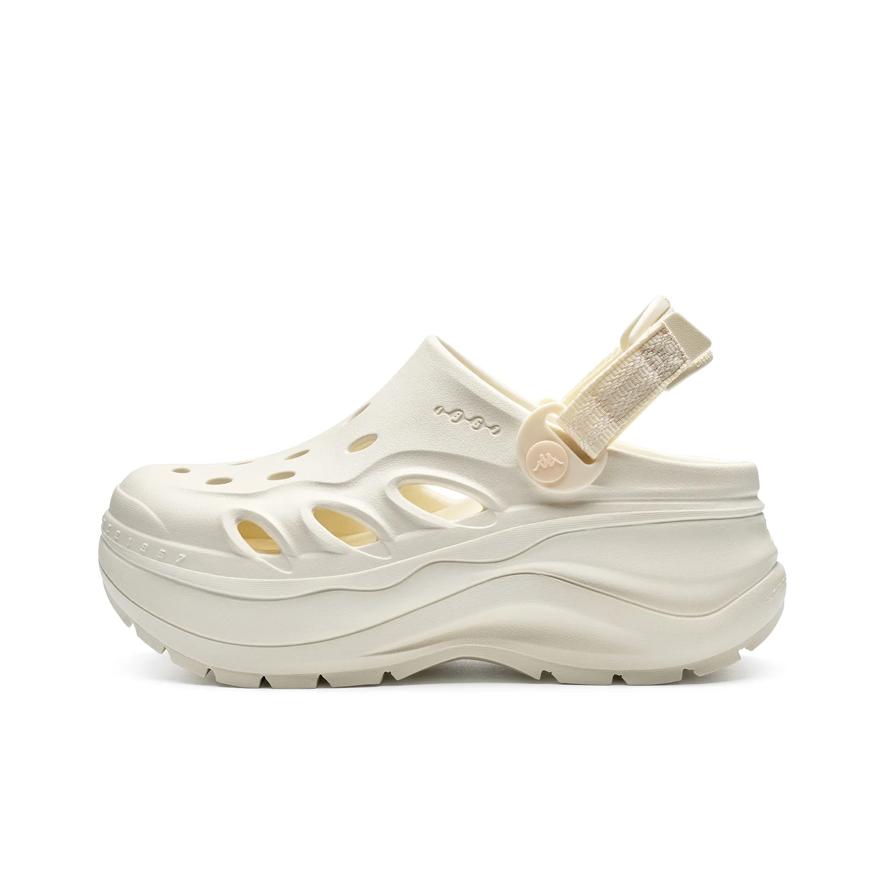 Kappa Back to Back Clogs Women's Winter Day White