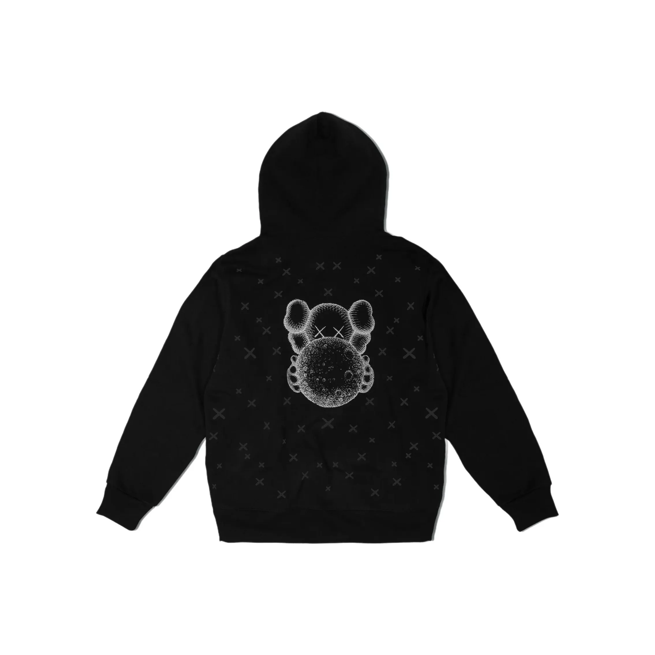 KAWS Shanghai Station Limited Edition Series Черный Унисекс Свитшоты