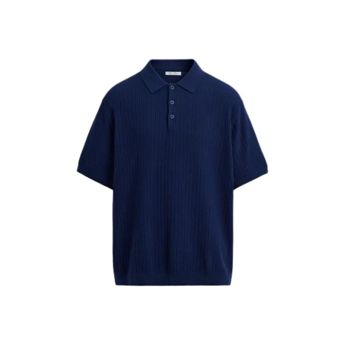 ZARA Polo Мужское Ярко-Синий