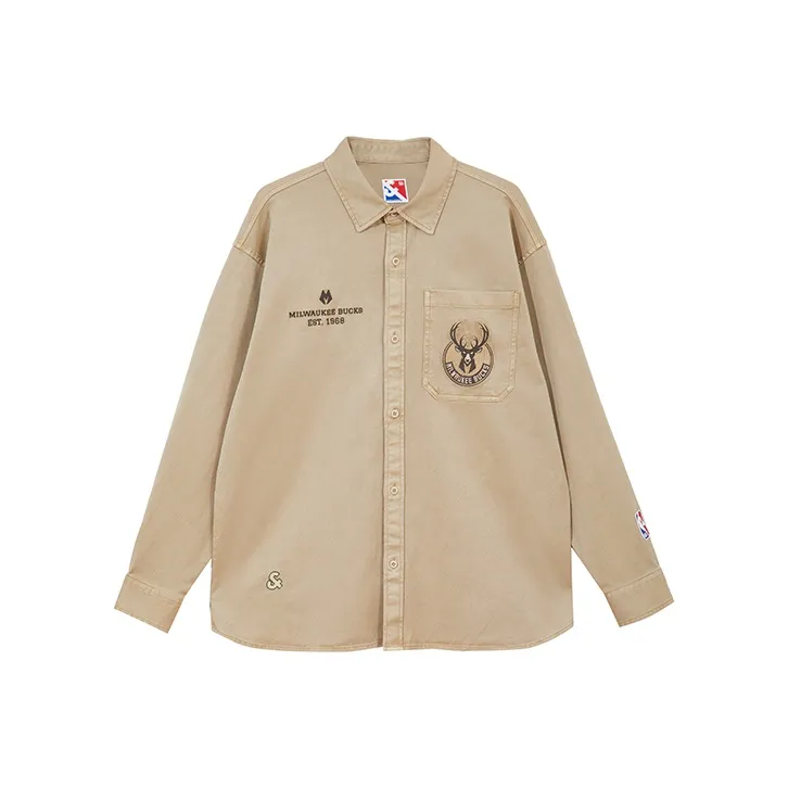 JACK JONES E11 Хаки Унисекс Рубашки