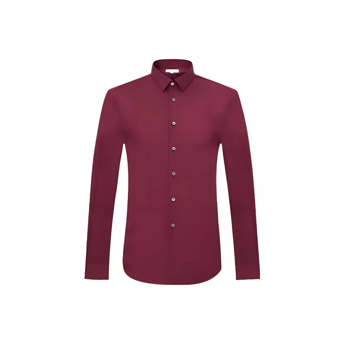 JODOLL Мужские рубашки бордового цвета