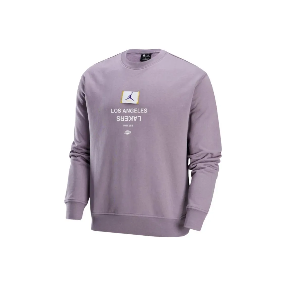 Джордан X NBA Courtside Los Angeles Lakers Толстовка Мужская Дымчатый Фиолетовый