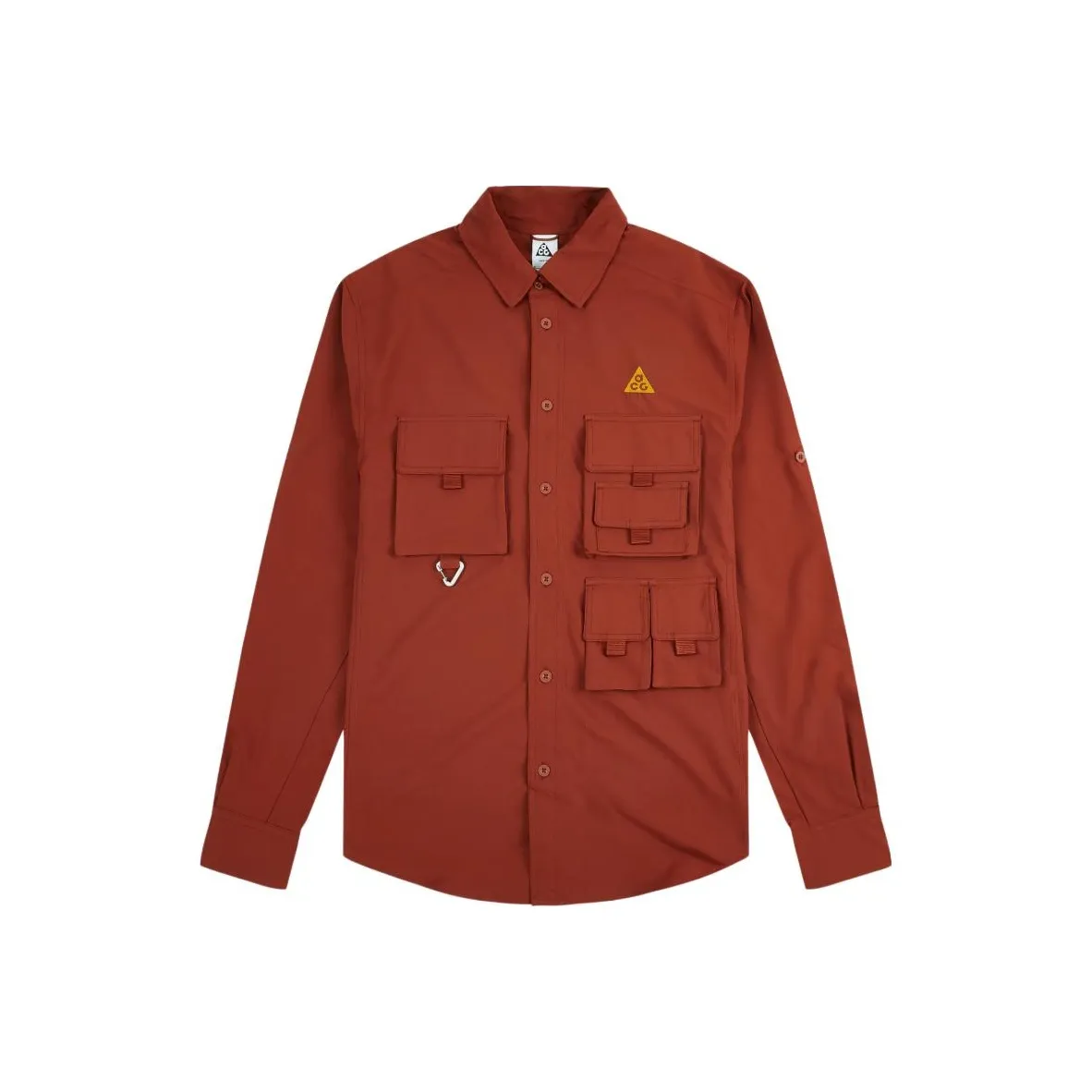 Nike ACG Dri FIT UV Shirt Men's Red Brown