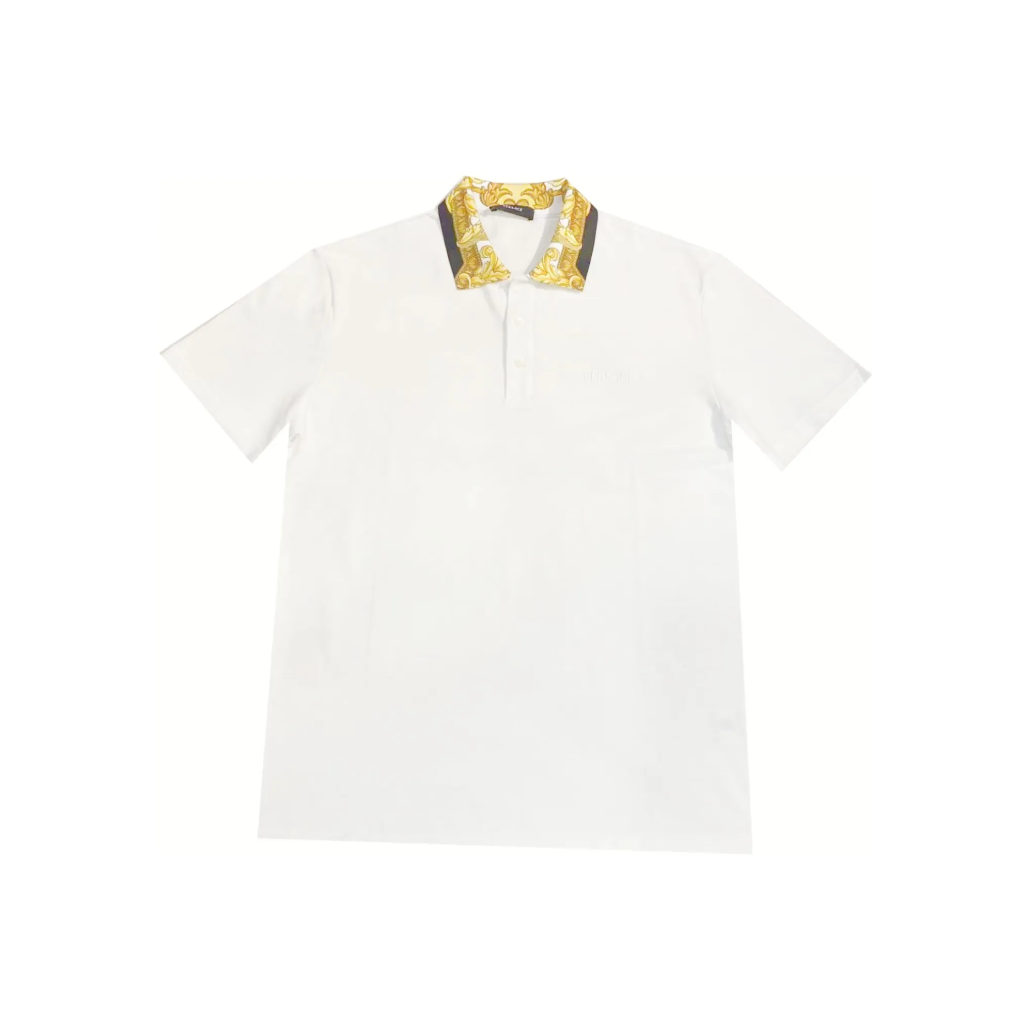 VERSACE SS24 Поло Мужское Белое