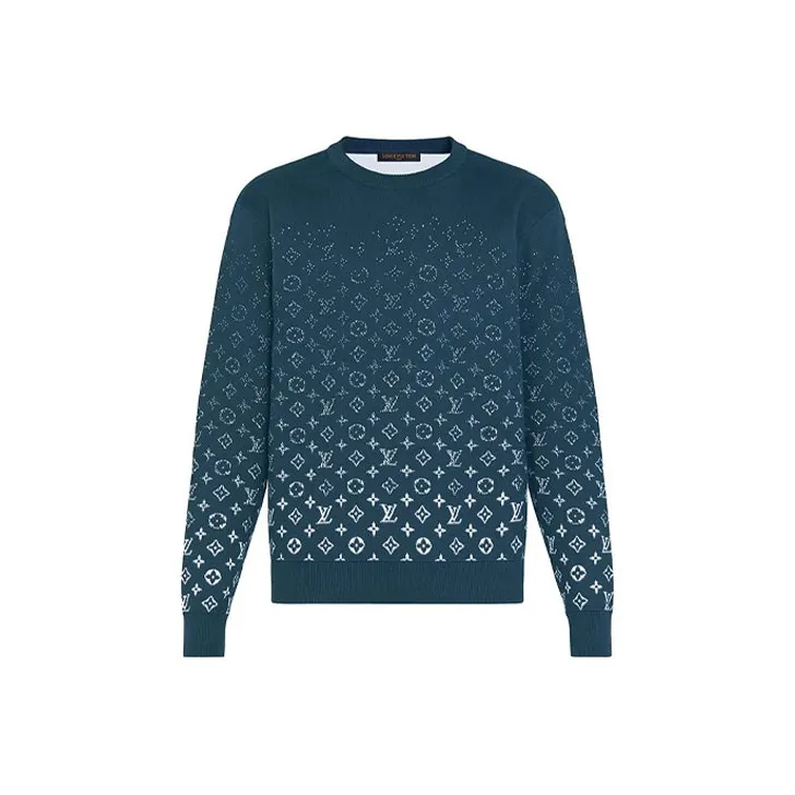 LOUIS VUITTON Lvse Monogram Degrade Crewneck