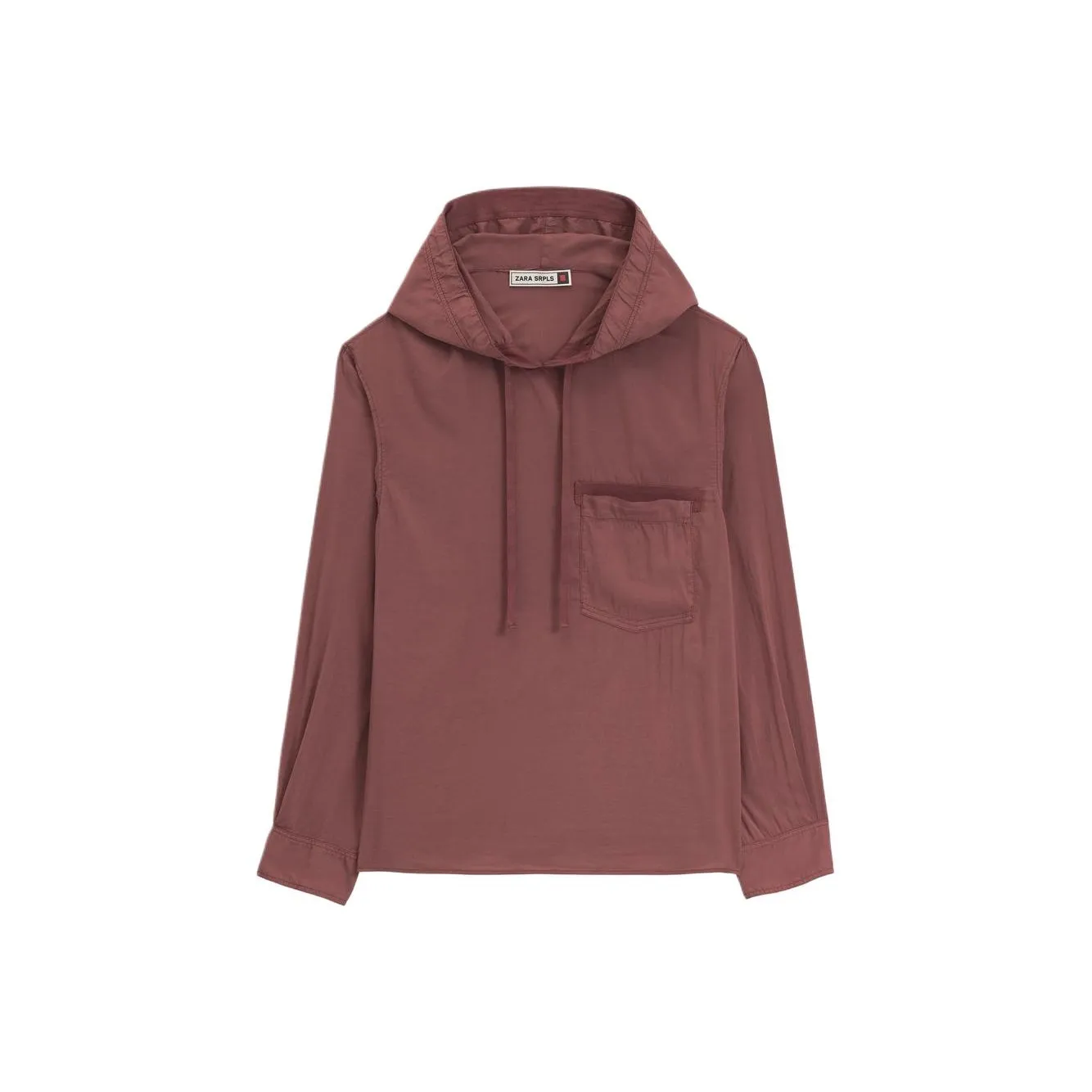 ZARA Polo Мужское Малиновое