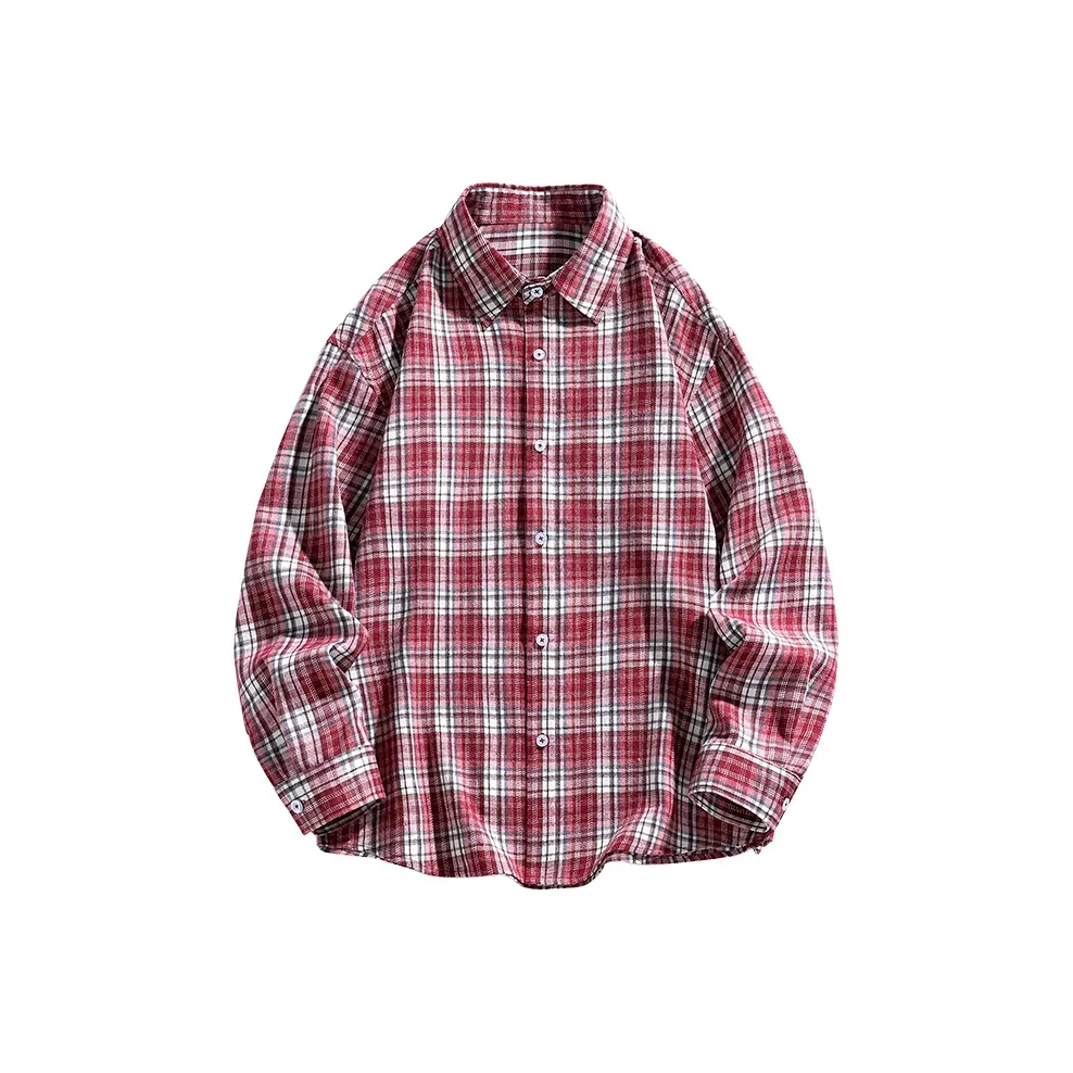 JEEP SPIRIT Red Men's Shirts JEEP SPIRIT Красные Мужские Рубашки