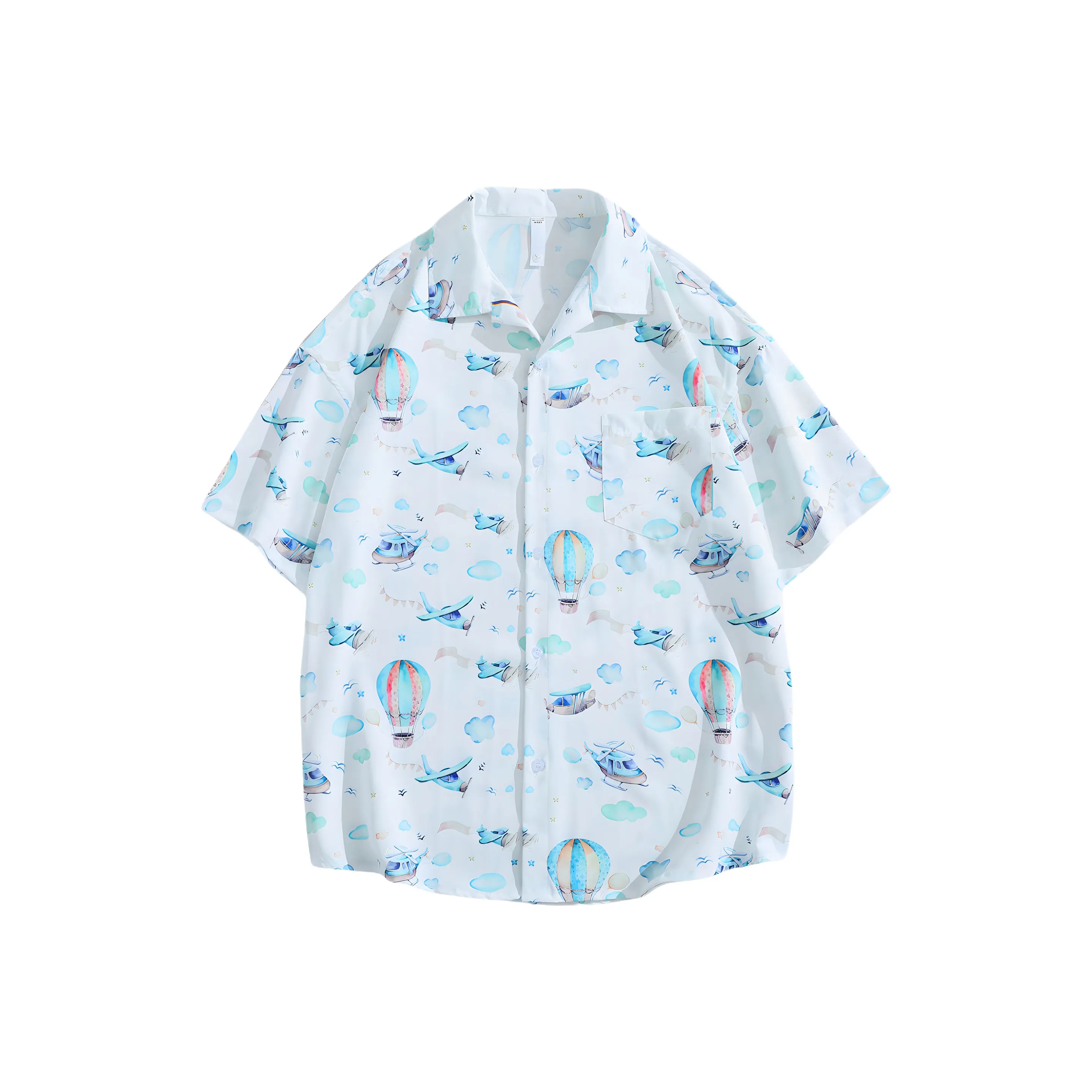 CLOR Рубашка Унисекс Palawan Белый