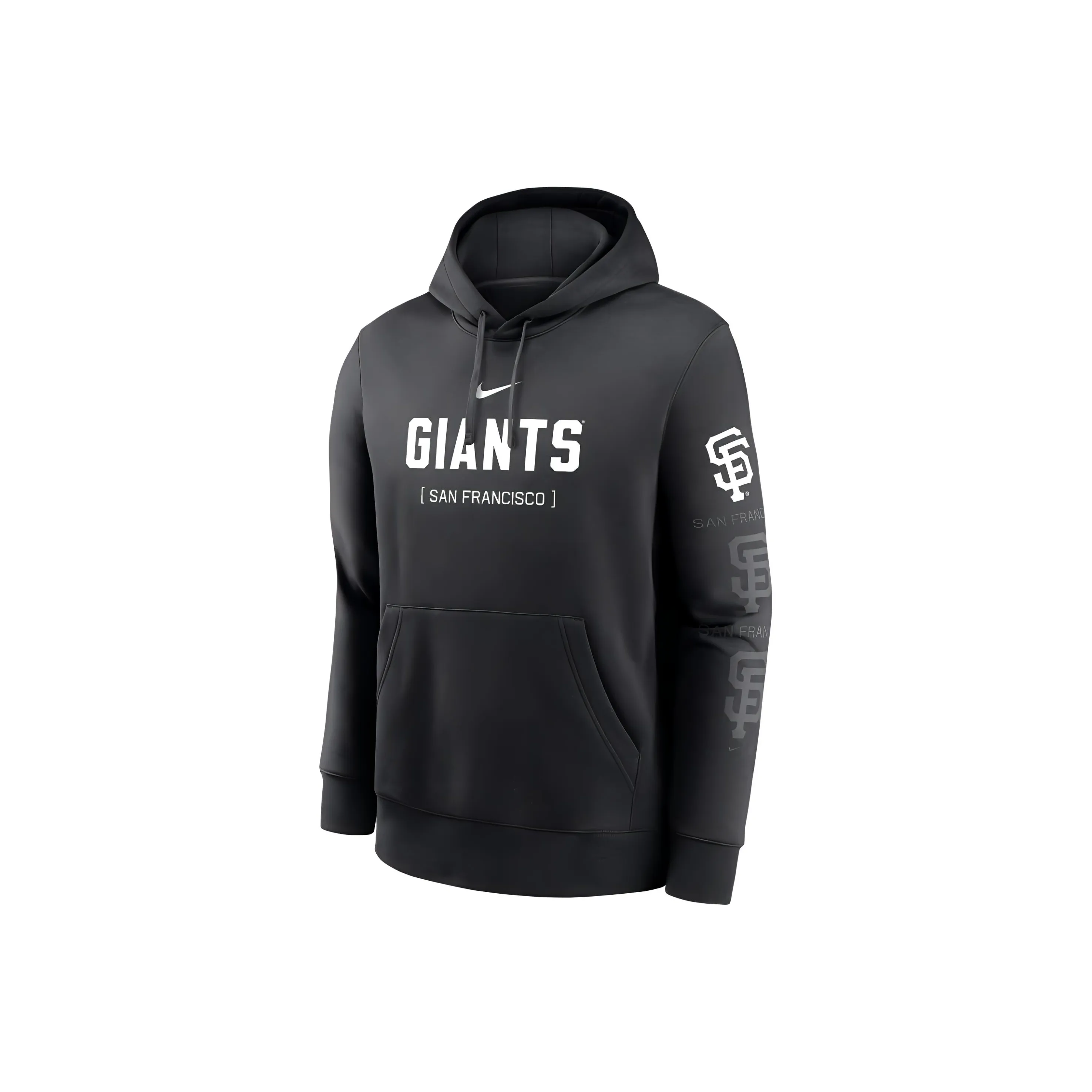 Nike San Francisco Giants Fashion Club Men's Nike Mlb Pullover Hoodie