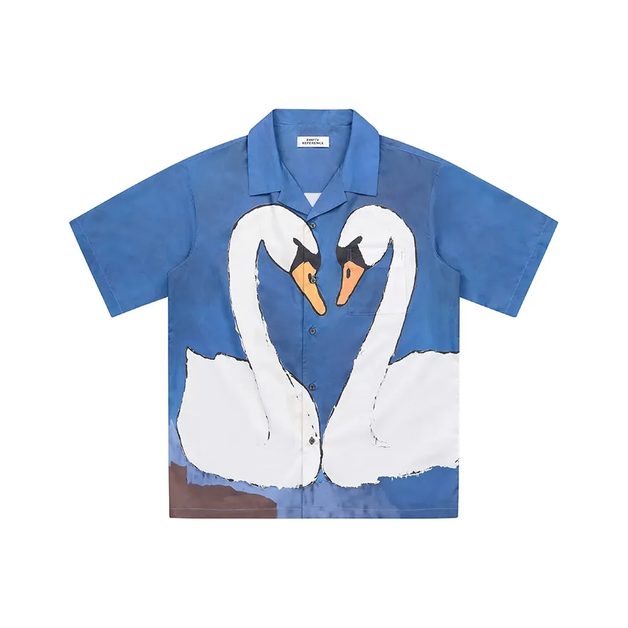 EMPTY REFERENCE Рубашка Унисекс Синий