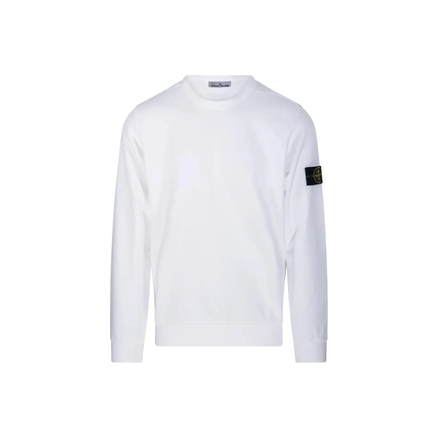 STONE ISLAND Fleece Garment Dyed Crewneck