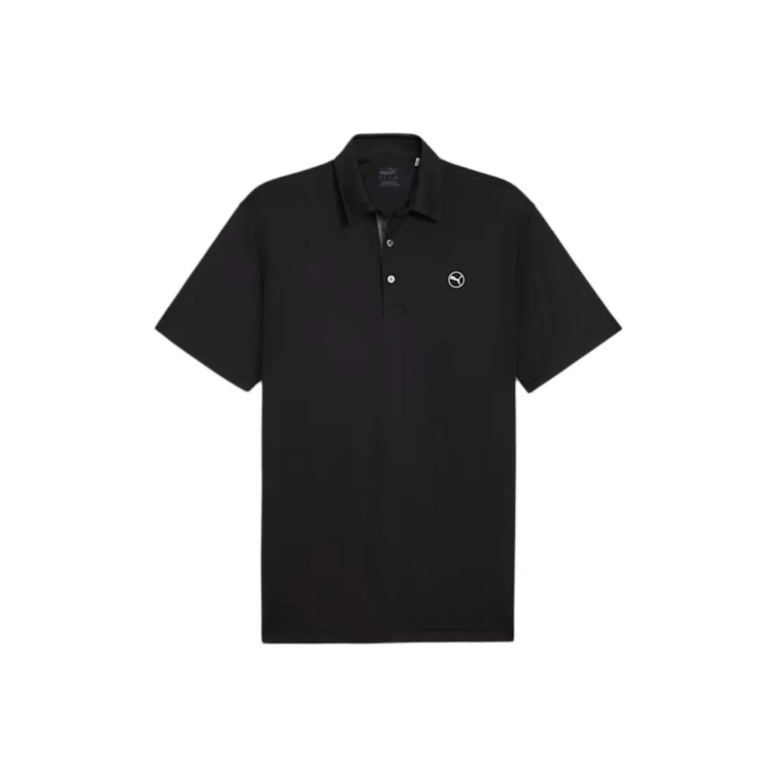 PUMA PURE Твердый Мужской GOLF Поло Мужской Черный