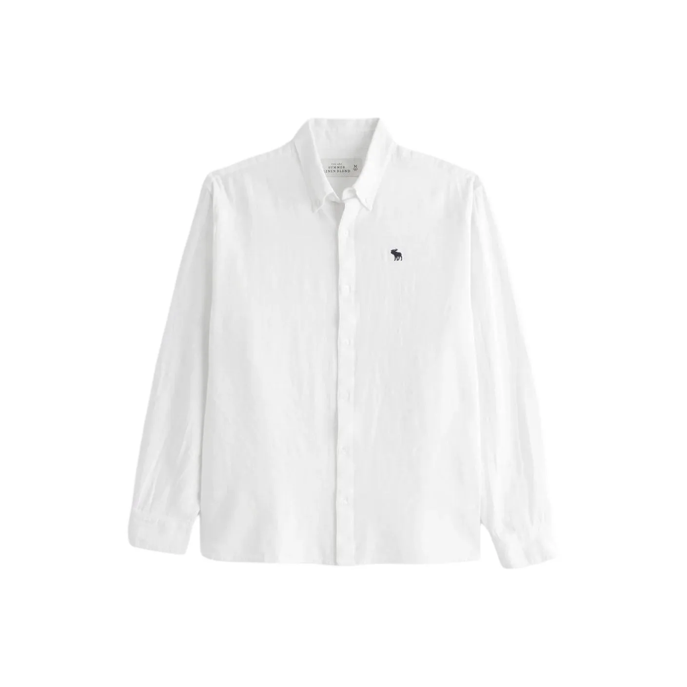 Abercrombie＆Fitch Рубашка Мужская Белая