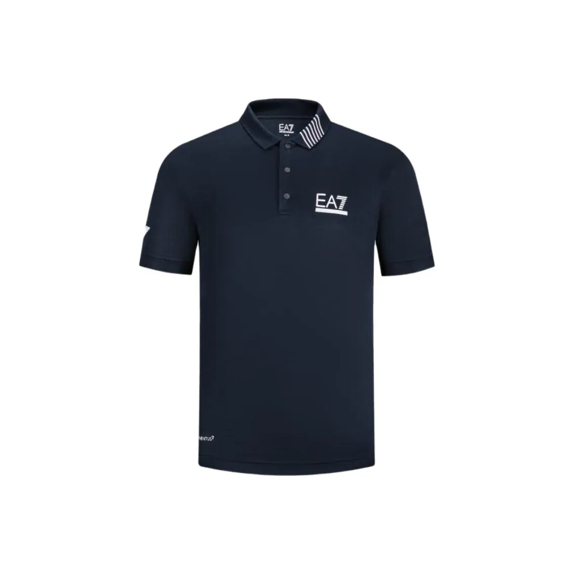 EMPORIO ARMANI EA7 SS24 Поло Мужское Темно-синий