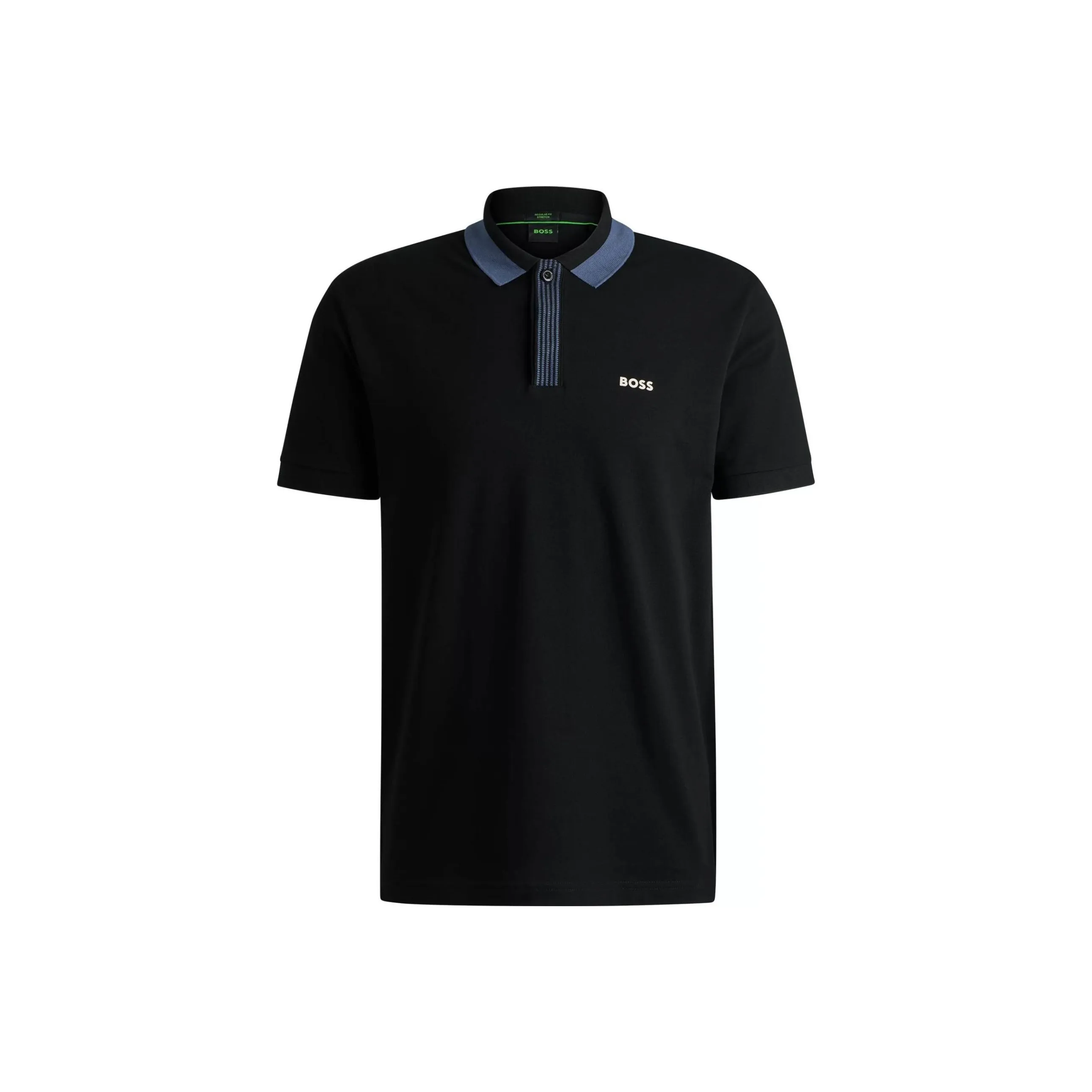 HUGO BOSS SS24 Polo Shirt Men's Black