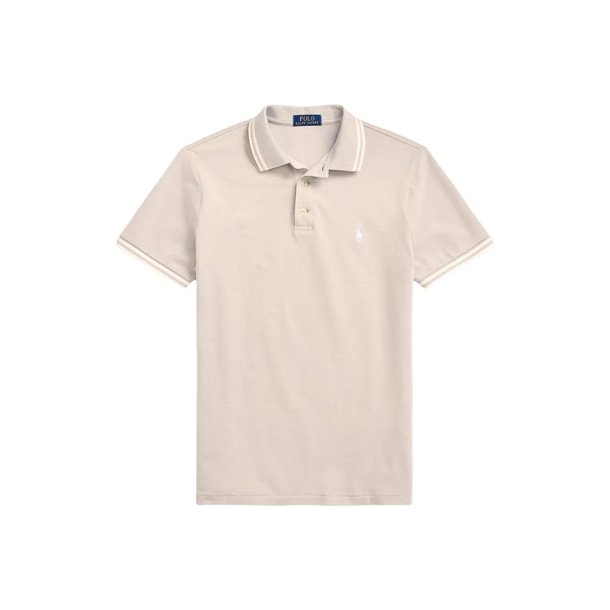 Polo Ralph Lauren SS24 Polo Shirt Men's Green Purple Beige