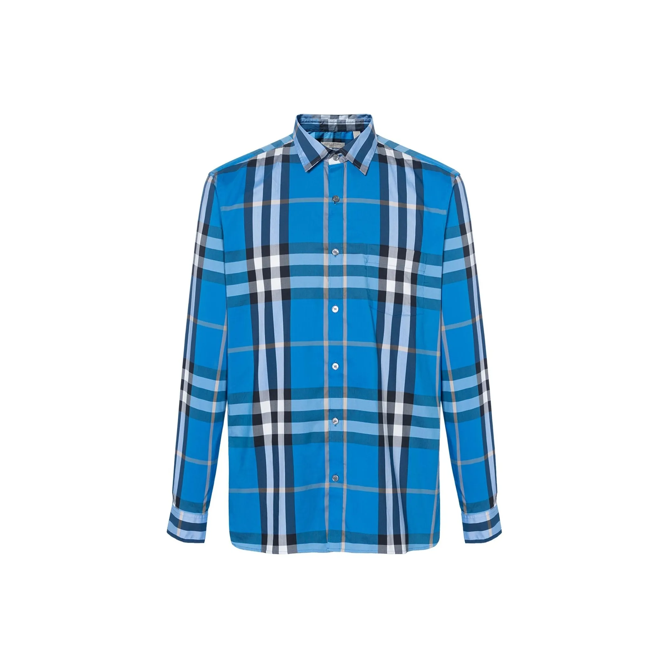 Burberry Shirts Men's Blue