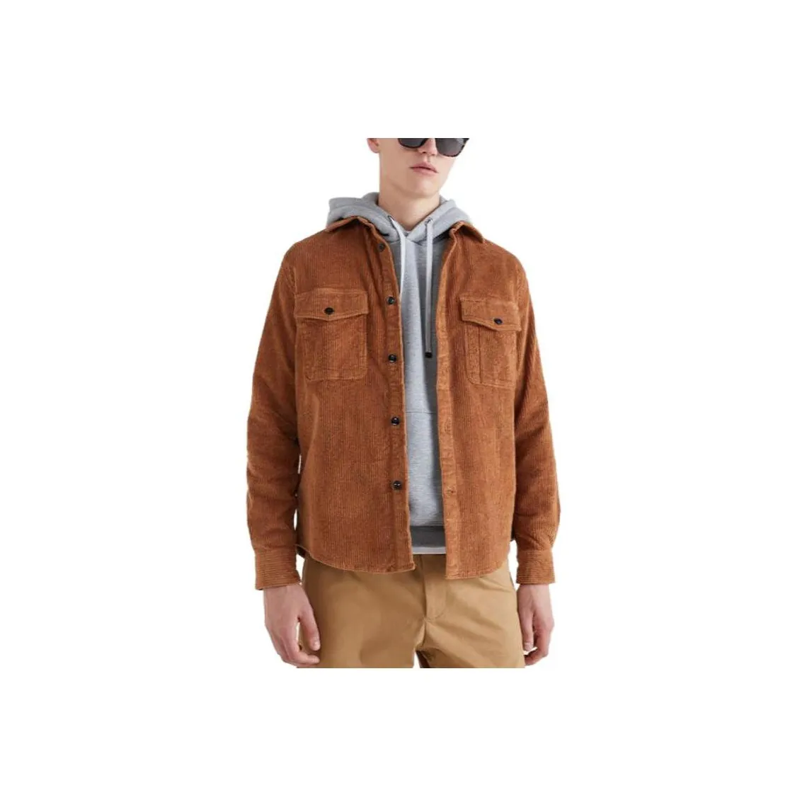 Tommy Hilfiger Коричневые Мужские Рубашки